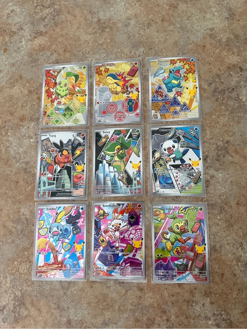 Pokemon First Partners Series 2 full collection